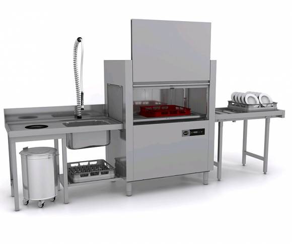 Посудомоечная машина туннельная Apach ARC100 (Л/П) 161810