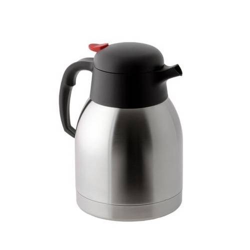 Термос-кофейник вакуумный 1,5л нерж. с кнопкой MGSteel VJGF15 Термос-кофейник вакуумный 1,5л нерж. с кнопкой MGSteel VJGF15