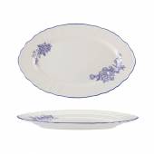 Блюдо овальное 35 см Sea Flower P.L. Proff Cuisine NY-YQA4767B-OP-M-14X6