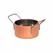 Кастрюля для подачи 90х50 мм без крышки, с медным напылением (CAM09C) 99010006 56897 Кастрюля для подачи 90х50 мм без крышки, с медным напылением (CAM09C) 99010006 56897