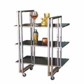 Тележка сервировочная,нержавеющая сталь 78*45*107 см. P.L.--Hotelware PBT 65210 AC Тележка сервировочная,нержавеющая сталь 78*45*107 см. P.L.--Hotelware PBT 65210 AC