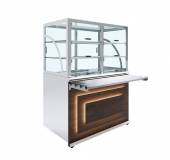 Прилавок холодильный Luxstahl ПХК (С)-1200 Premium (камень)