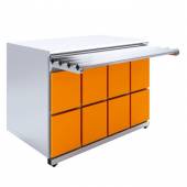 Прилавок нейтральный Domino Luxstahl ПН-1200 Premium