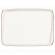 Тарелка прямоугольная 23х16см фарфор Moove Retro Bonna E100MOV26DT b