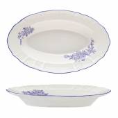 Блюдо овальное 24 см Sea Flower P.L. Proff Cuisine NY-YQA4767B-DOP-9.75X6