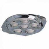 Блюдо для улиток SFS-I L d=14 см. нерж.  Блюдо для улиток SFS-I L d=14 см. нерж.