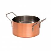 Кастрюля для подачи 110х60 мм без крышки, с медным напылением (CAM11C) 99010008 56898