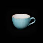 Чашка кофейная 95мл  Corone Nature голубая /72/