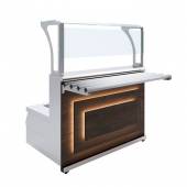 Мармит первых блюд 2-конфорочный индукционный Pafos Luxstahl МПИ (С)-1200 Premium (камень)