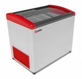 Ларь морозильный с наклонным гнутым стеклом Frostor Gellar FG 375 E красный Ларь морозильный с наклонным гнутым стеклом Frostor Gellar FG 375 E красный