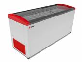 Ларь морозильный с наклонным гнутым стеклом Frostor Gellar FG 775 E красный Ларь морозильный с наклонным гнутым стеклом Frostor Gellar FG 775 E красный
