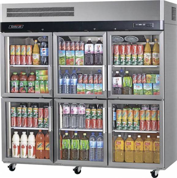 Шкаф морозильный демонстрационный Turbo Air KF65-6G