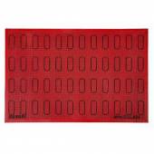 Коврик силиконовый "Eclair" 60х40см с рисунком 60х18мм, перфорированный ECL48 Коврик силиконовый "Eclair" 60х40см с рисунком 60х18мм, перфорированный ECL48