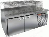 Стол холодильный HICOLD SN 11/TN LT SH  2 двери  Стол холодильный HICOLD SN 11/TN LT SH  2 двери