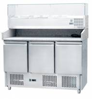 Стол холодильный  GN1/1 серия 700 столешница и бортик из гранита Koreco S903PZ 8927