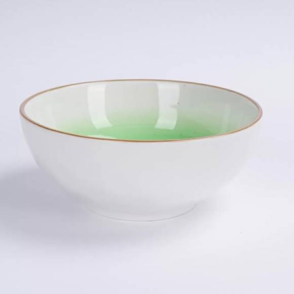 Салатник 15,5*15,5*5 см, 510 мл, фарфор,зеленый цвет "The Sun" P.L. 170641 /6/