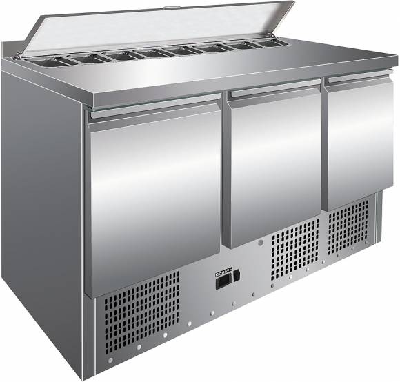 Стол холодильный 3-дверный салат-бар COOLEQ S903-8GN 1/6