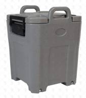 Термоконтейнер для супов Eksi T19S grey 35л, серый нерж. вставка, колеса 271686 Термоконтейнер для супов Eksi T19S grey 35л, серый нерж. вставка, колеса 271686