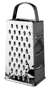 Терка 4 грани пирамида Prohotel нерж. H=240мм L=110мм B=7.5мм 2180  04160147