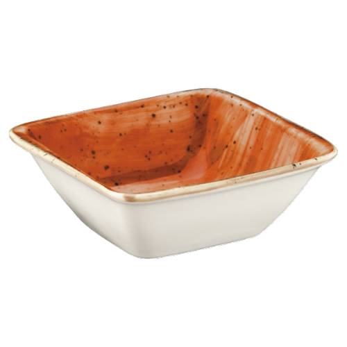 Соусник квадратный 8х8,5см фарфор Moove Aura Terracota Bonna ATCMOV10KS b