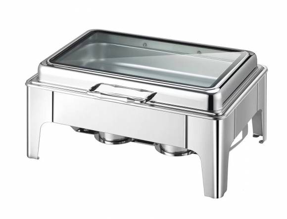 Чафинг-диш MVQ STANDART PLUS 9 л с откидной крышкой