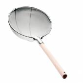 Сито d=300 мм. нерж. с дерев. ручкой (мелкая сетка 1 мм)