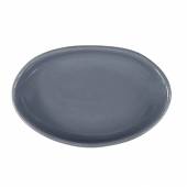 Блюдо овальное 150*100 мм. серый, волнистый край Ground Bonna GRSCRA15OV Блюдо овальное 150*100 мм. серый, волнистый край Ground Bonna GRSCRA15OV