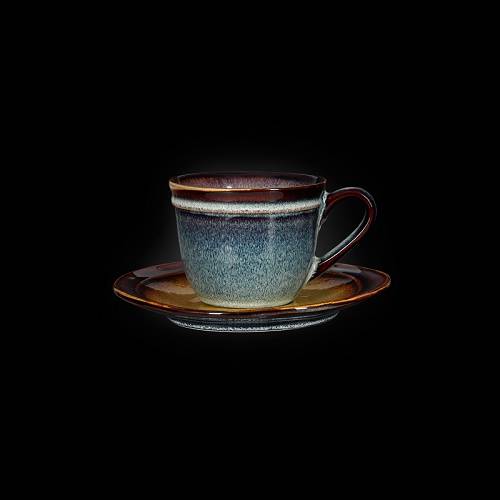 Чайная пара 200мл Corone Verde синий+зеленый HL497110+HL497120 фк0722 Чайная пара 200мл Corone Verde синий+зеленый HL497110+HL497120 фк0722