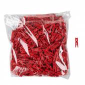 Прищепки-мини для бокала 30х8мм ProHotel дерево красный цвет 2677R 500шт. в упаковке 06070111 Прищепки-мини для бокала 30х8мм ProHotel дерево красный цвет 2677R 500шт. в упаковке 06070111