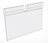 Ценникодержатель 39х52мм Евро для крючков 94674 и 94675 Ценникодержатель 39х52мм Евро для крючков 94674 и 94675