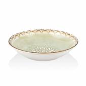 Глубокая тарелка 25 cм, 1300мл.фарфор Rome By Bone TN-RM-FL-25-CK /6/