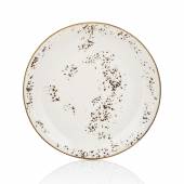 Тарелка мелкая 250мм фарфор Elegance By Bone HA-EL-ZT-25-DZ /6/ Тарелка мелкая 250мм фарфор Elegance By Bone HA-EL-ZT-25-DZ /6/
