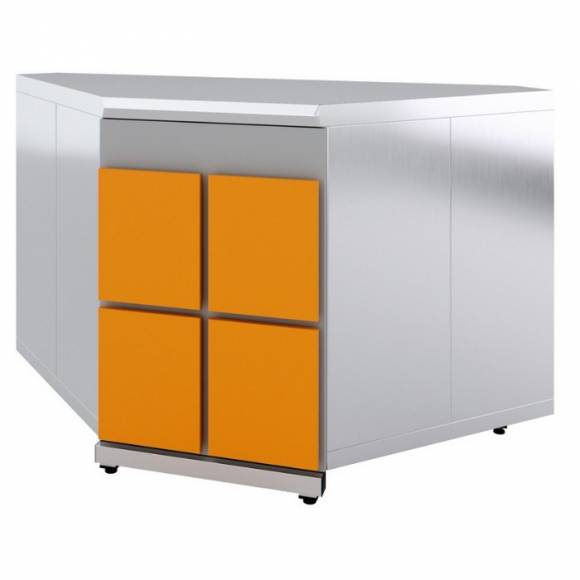 Модуль угловой внутренний Domino Luxstahl УВ-90 Premium Модуль угловой внутренний Domino Luxstahl УВ-90 Premium