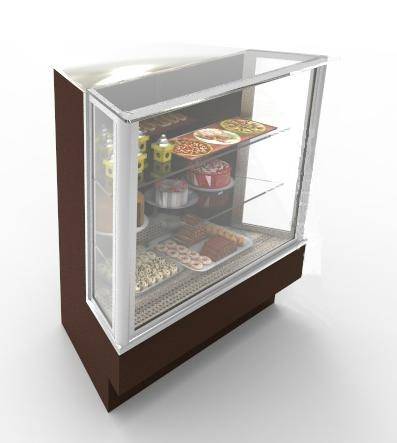 Витрина горизонтальная «МАРИЯ ПЛЮС угловая» (32 варианта цветовых решений) 1240 Статико-динамика