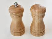 Мельница для перца + солонка 10 см. (светлое дерево) SMW011A Мельница для перца + солонка 10 см. (светлое дерево) SMW011A