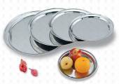 Поднос сервировочный круглый 40см Eksi STR16 нерж.