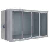 Камера холодильная со стеклянным фронтом Polair КХН-7,66 СФ 3290х1360х2200 четыре двери Х7 Камера холодильная со стеклянным фронтом Polair КХН-7,66 СФ 3290х1360х2200 четыре двери Х7