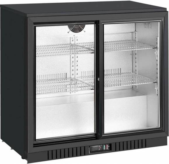 Шкаф холодильный барный Cooleq BF-210S черный