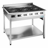 Плита индукционная 6-конфор. Челябторгтехника ПЭИ-6/L1  1х2,5/5х3,5 кВт