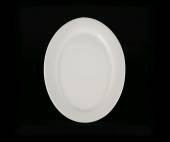 Блюдо овальное 300мм Chan Wave (Classic) Ivory LQ-Q034 фк0128.