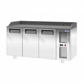 Стол холодильный Grande С Polair TM3GNpizza-GC 3 двери столешница гранит