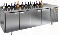 Стол холодильный барный Hicold SN 1111 HT V 4 двери, ванна для бутылок Стол холодильный барный Hicold SN 1111 HT V 4 двери, ванна для бутылок