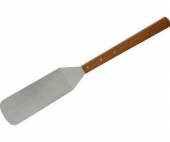 Лопатка кухонная 200мм изогнутая с дерев.ручкой Stalgast 503250.