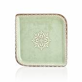 Тарелка квадратная 23*23 cм,фарфор Rome By Bone TN-RM-AR-30-KR /6/