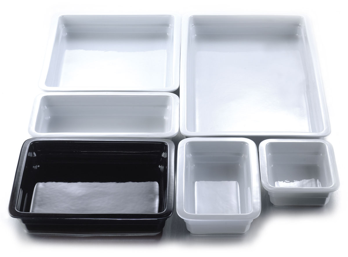 Гастроемкости из керамики и фарфора