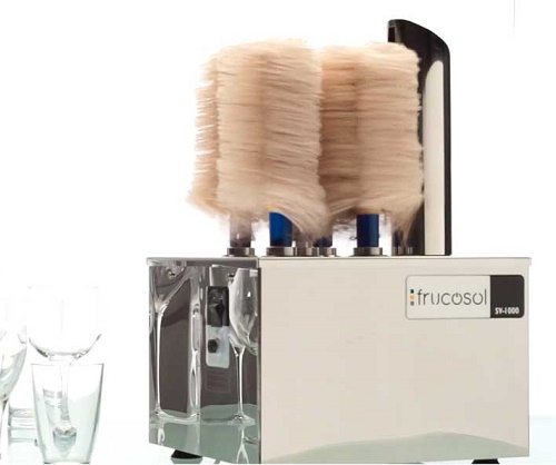 Машины для полировки бокалов, столовых приборов