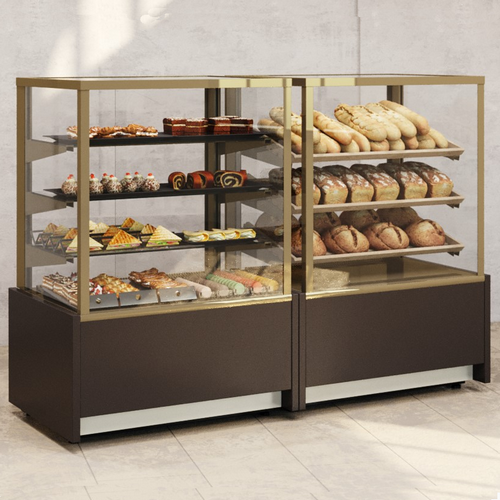 Витрины кондитерские Carboma KC70 LIGHT (CUBE)