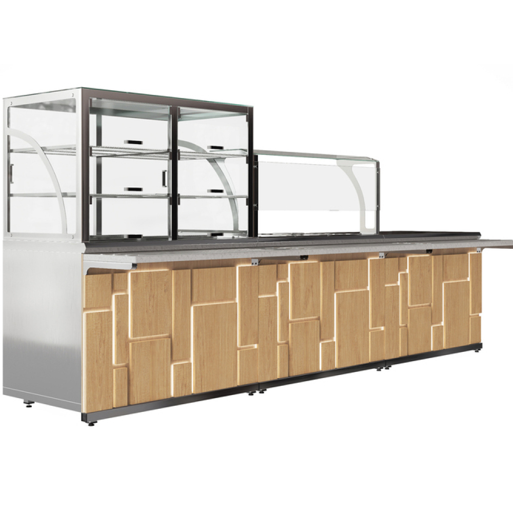 Линия раздачи Luxstahl Megapolis