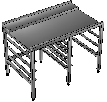 Столы ПроК для посудомоечной машины Silanos Е1000
